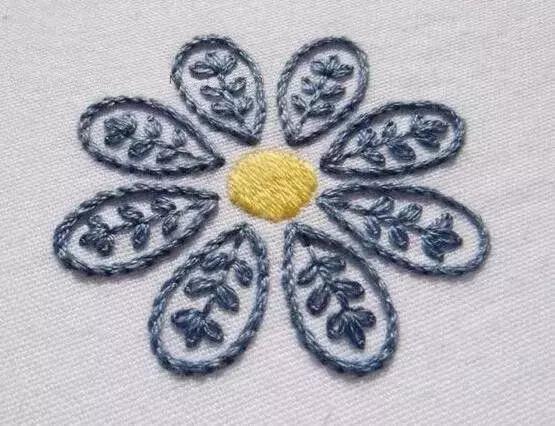 刺绣基本知识之刺绣针法,学刺绣教程绣字