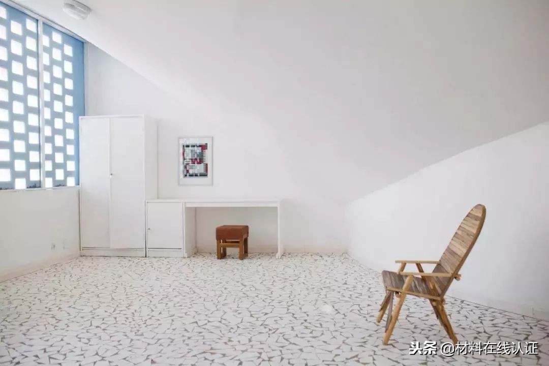 水磨石立体感,水磨石也能装出好效果