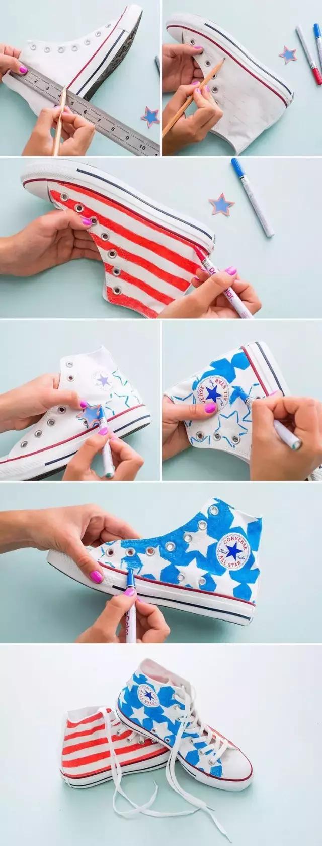 创意鞋子绘画作品,干货画画教程图片