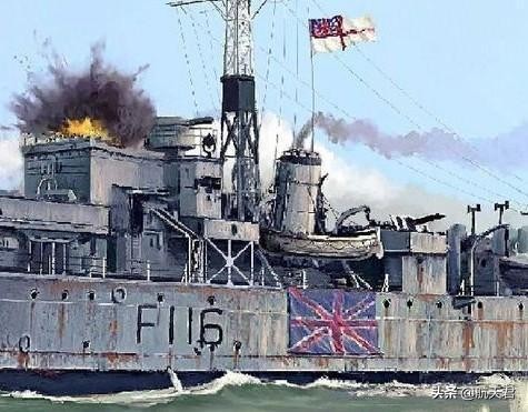 怒击巡弋长江的英国护卫舰，此后外国军舰再也不敢进入我国内河