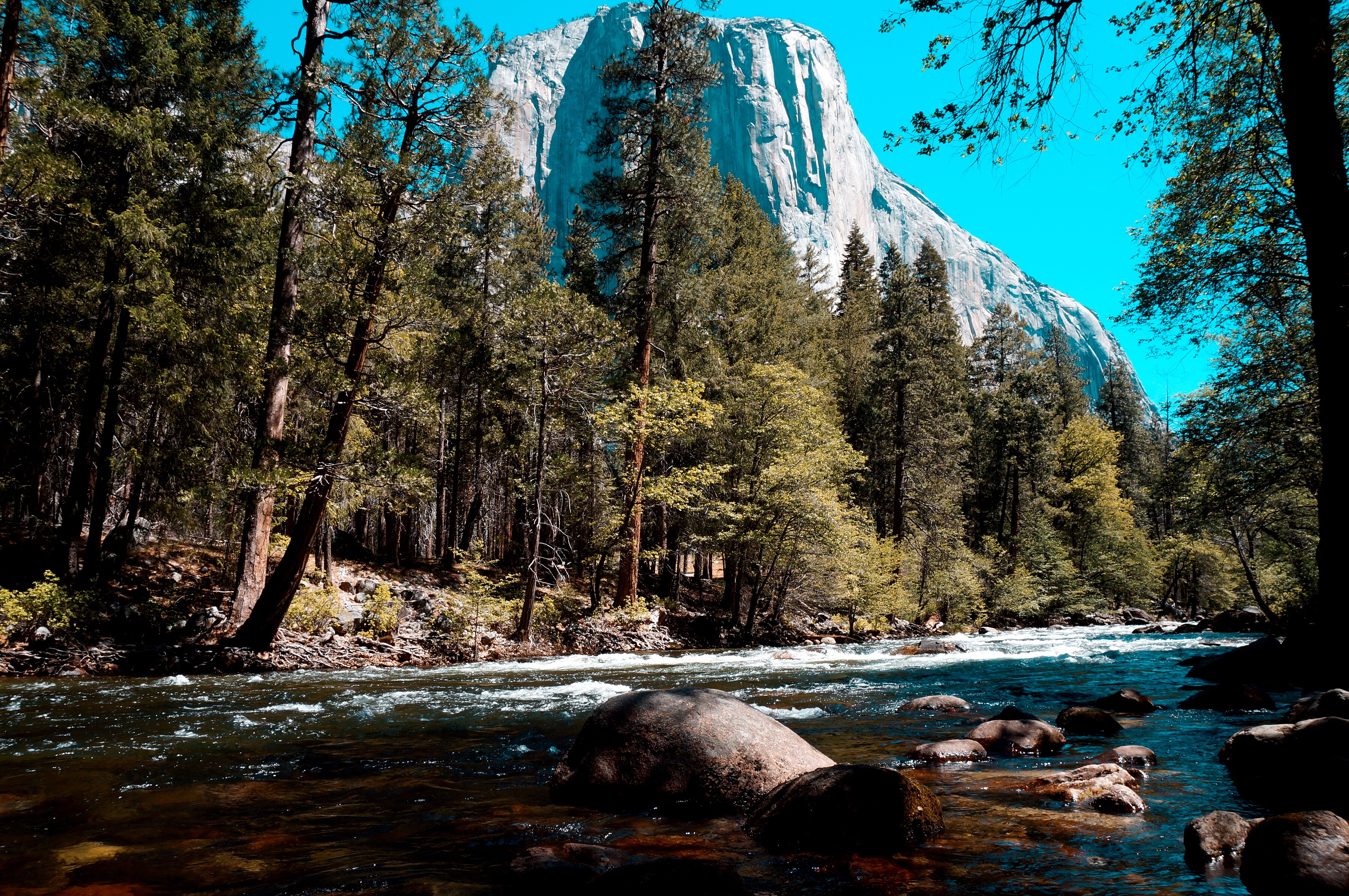 美国优胜美地国家森林公园风光,上帝的伊甸园伊犁