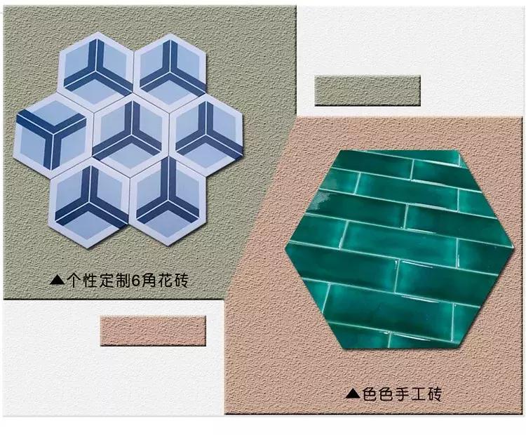 千篇一律，不如个性有趣，他们都选择了定制自己的专属瓷砖