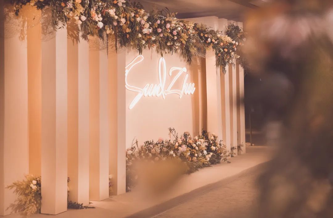 浪漫奢华草坪花园婚礼,充满爱意的婚礼