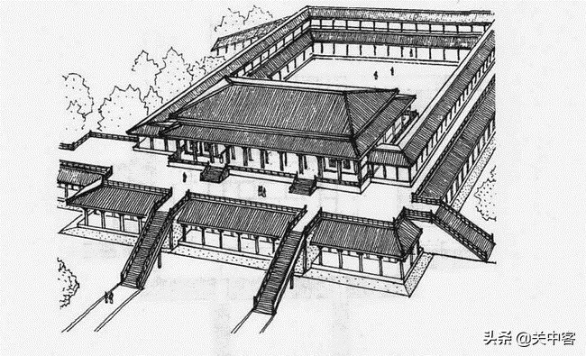 唐朝和秦朝汉朝的宫殿在哪,秦汉关中宫殿分布图