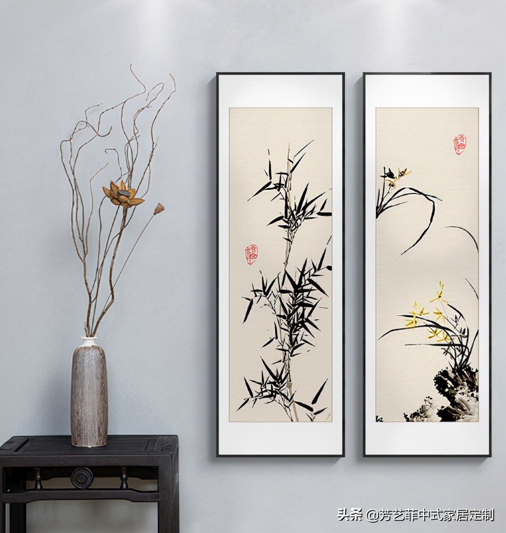 中式艺术挂画,中式字画挂画