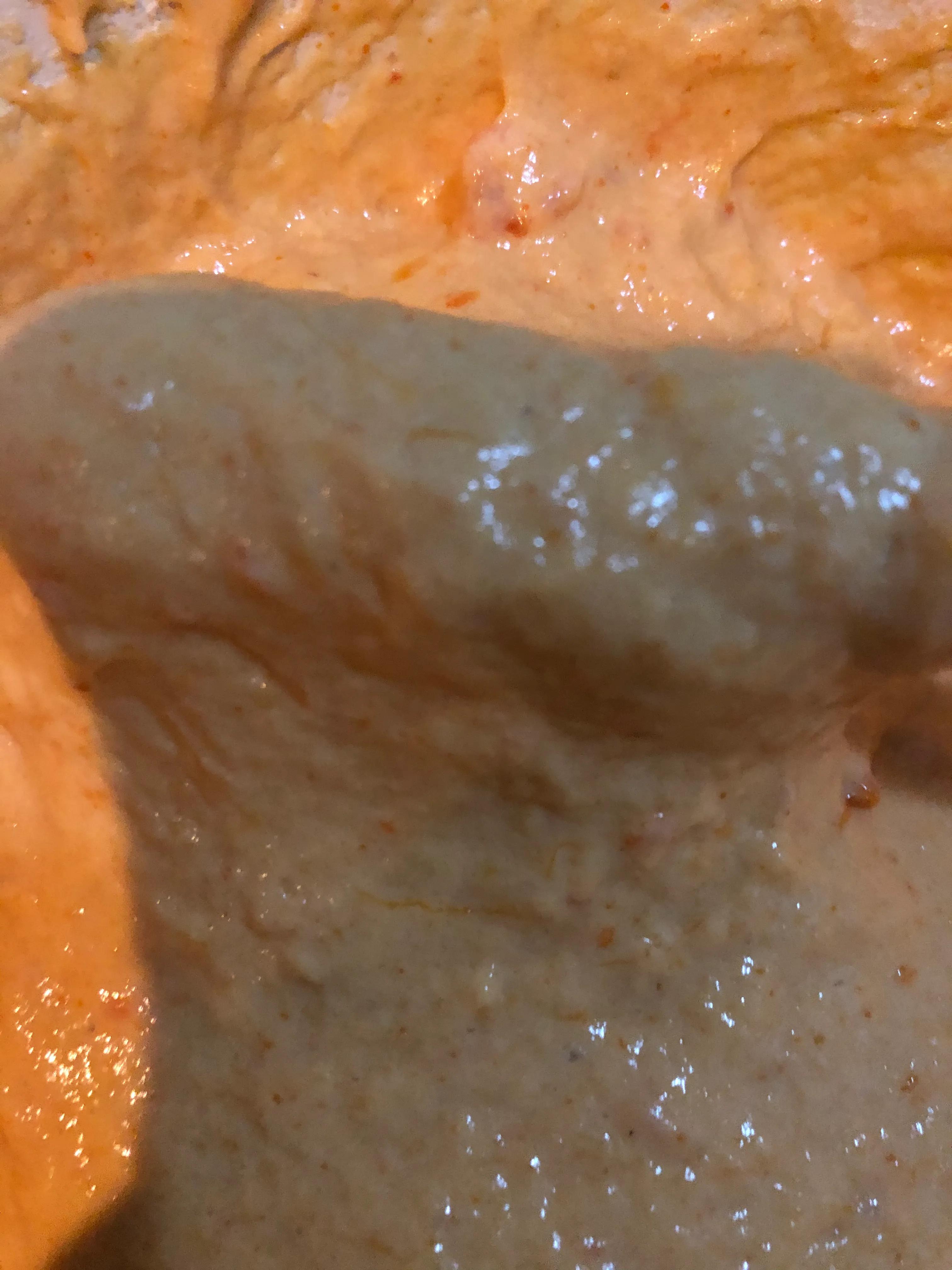 油煎了手起泡怎么办,油煎柿子糕