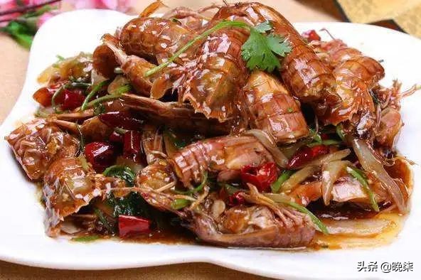 大连虾爬子的正宗做法,庄河美食推荐虾爬子