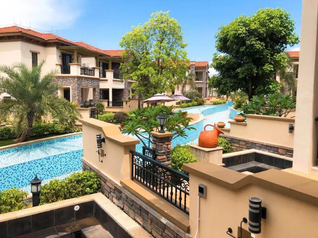 广东威尼斯水上度假村推荐,水上威尼斯一楼带花园