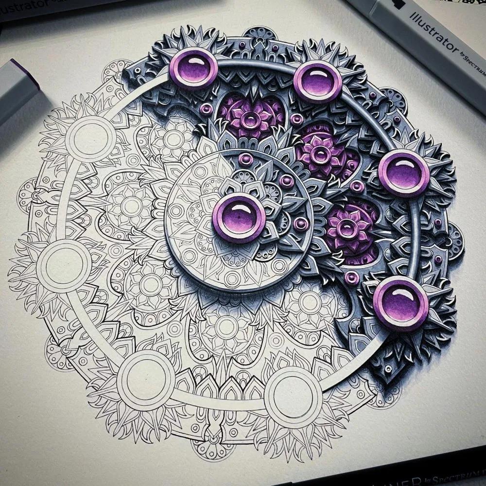 能治愈抑郁的画,治愈解压的画