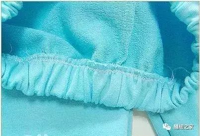 松紧裤带怎么打结好看,裤子服装厂松紧裤缝制方法