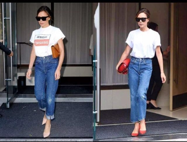 贝克汉姆巅峰颜值老婆,贝克汉姆穿老婆辣妹的衣服