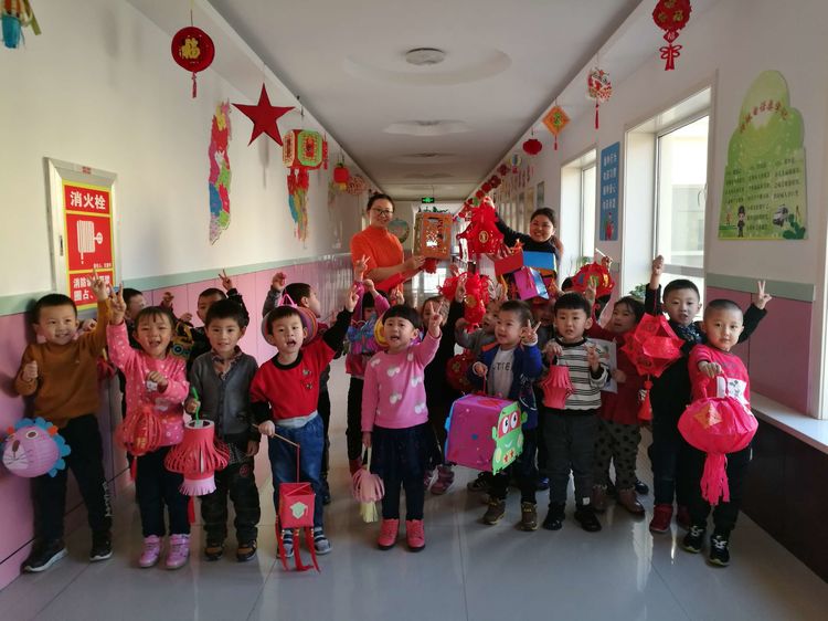 幼儿园元宵佳节灯展,朔州市平鲁区紫晨广场花灯