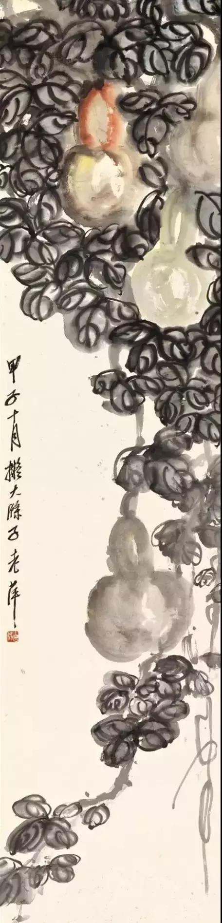 十大名家画葫芦,名家国画葫芦精品图