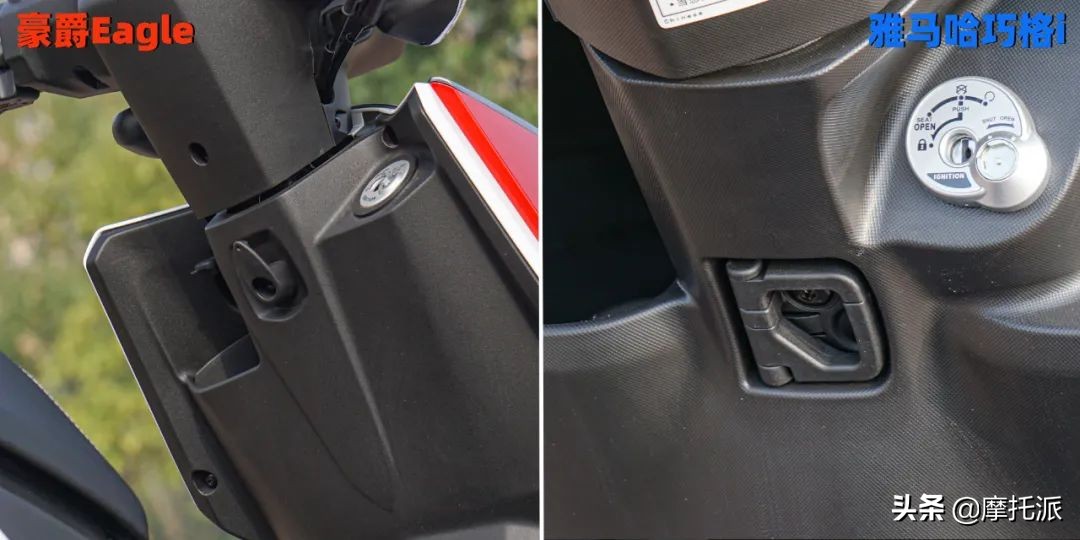 雅马哈巧格125i对比豪爵eagle,豪爵eagle125