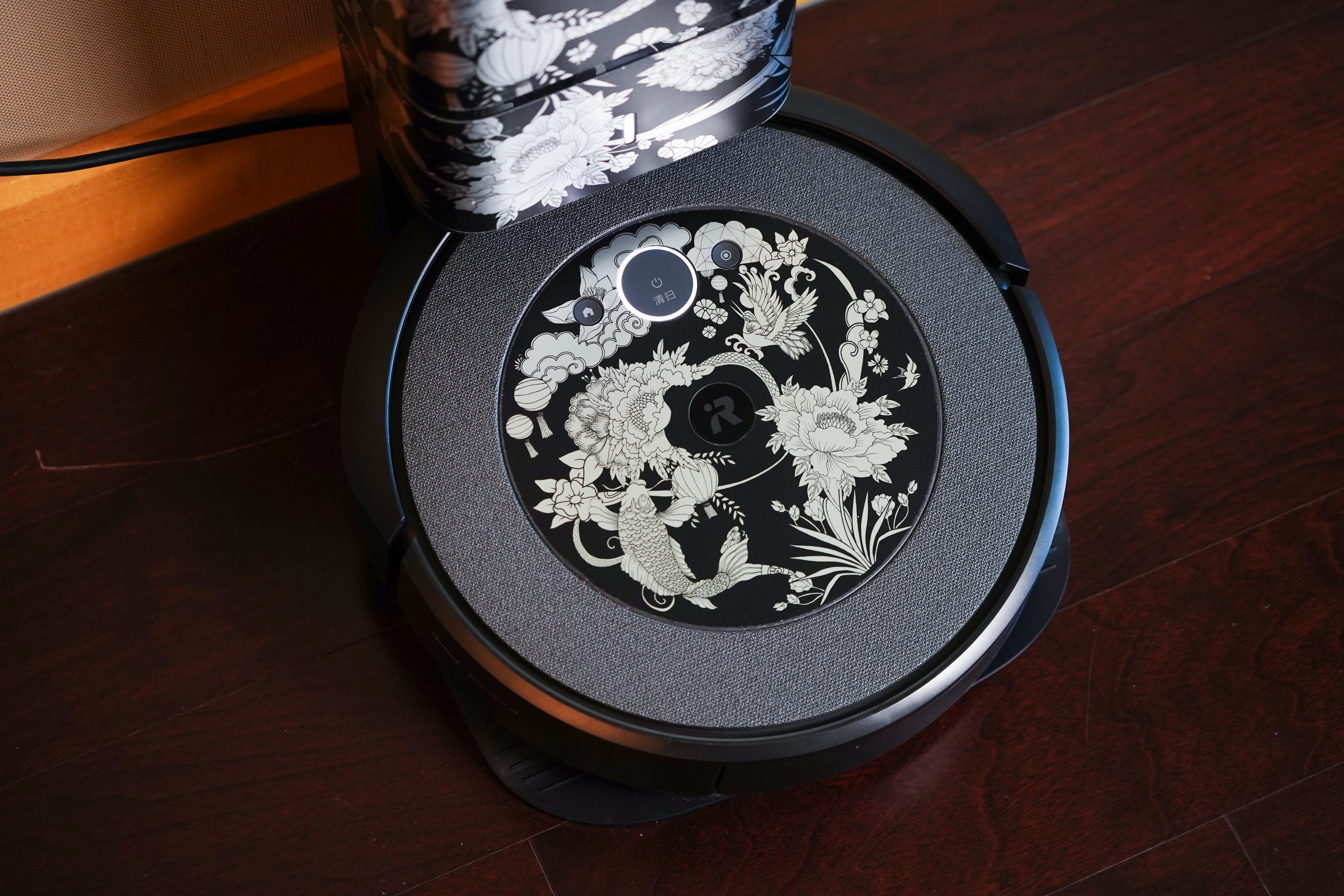 iroboti4扫地机器人使用教程,自动集尘扫地机器人清洁