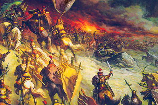 历史上真实的古代战争图解,真实的十大古代战争