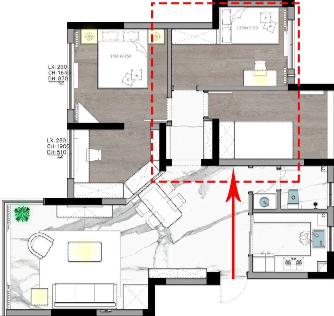 这还不算明白?入户隐私一步做到位了,让家居生活更放松自在