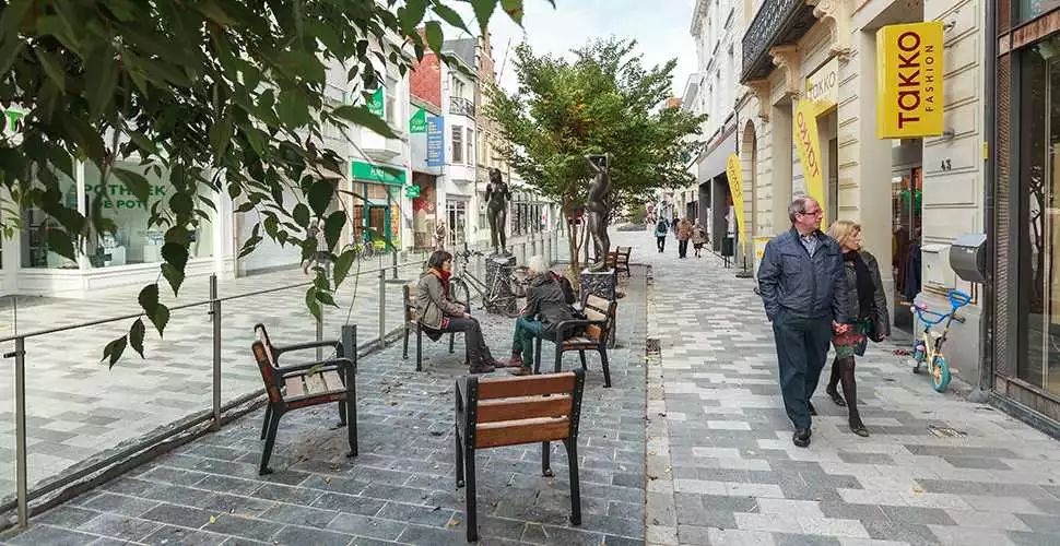 商业街铺装景观设计,商业街区景观设计思路