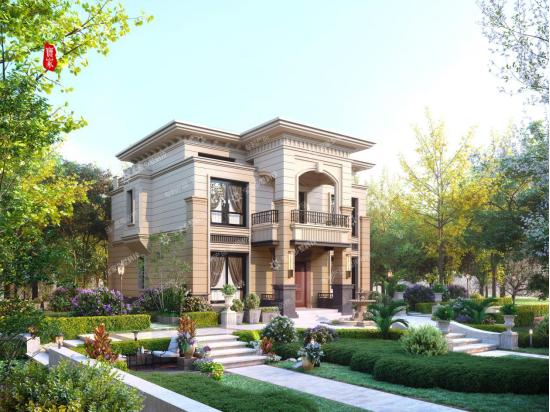 回村自建别墅图纸,回村自建小豪宅