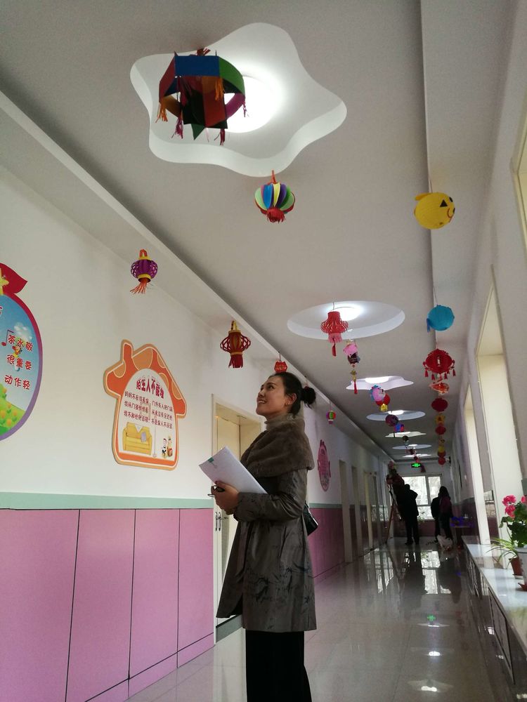 幼儿园元宵佳节灯展,朔州市平鲁区紫晨广场花灯