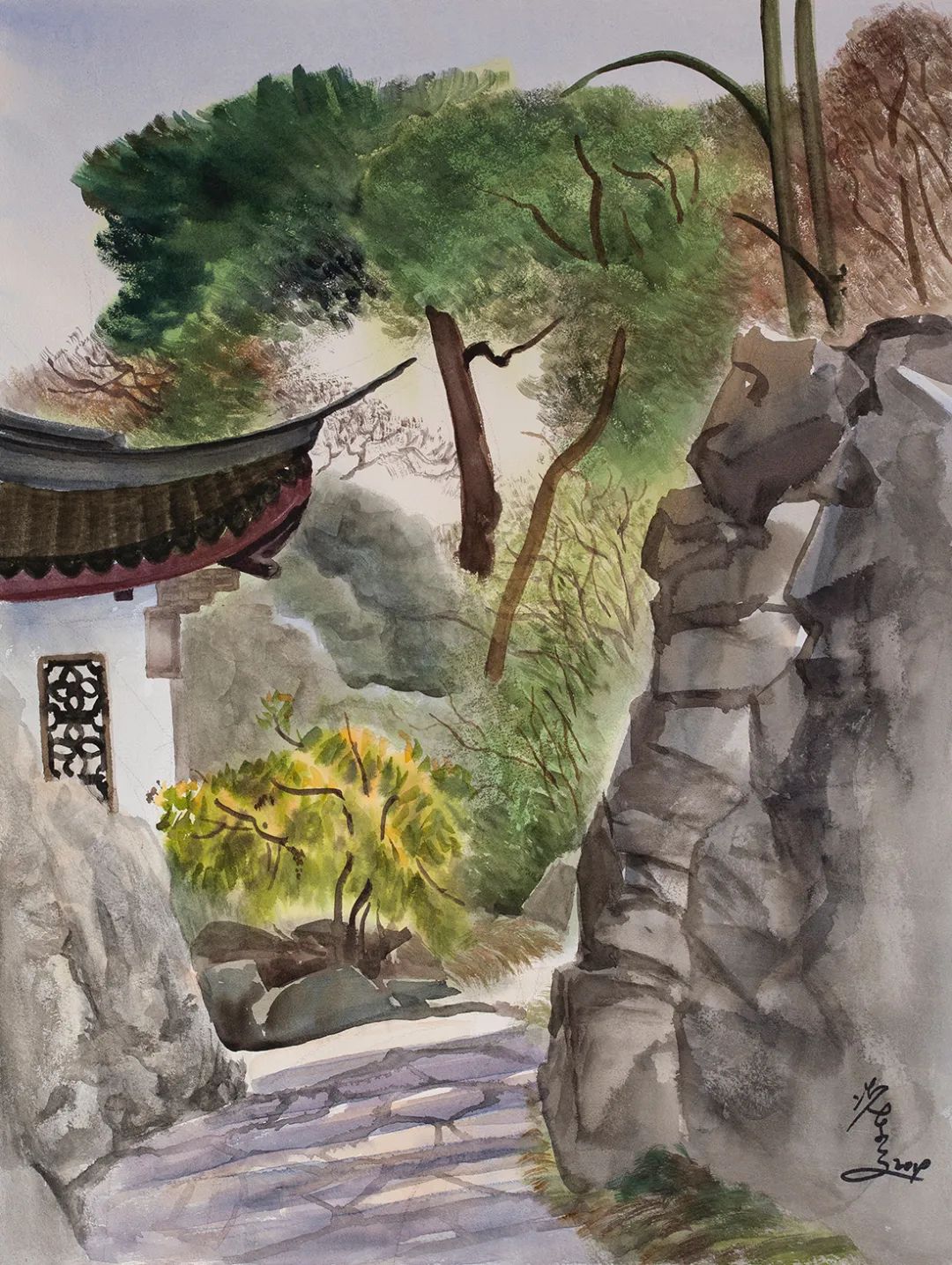 冼东文：寻找西施（蠡园情）