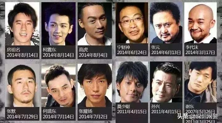 零容忍！又一明星吸毒被抓，说说那些年被吸毒毁掉的明星...