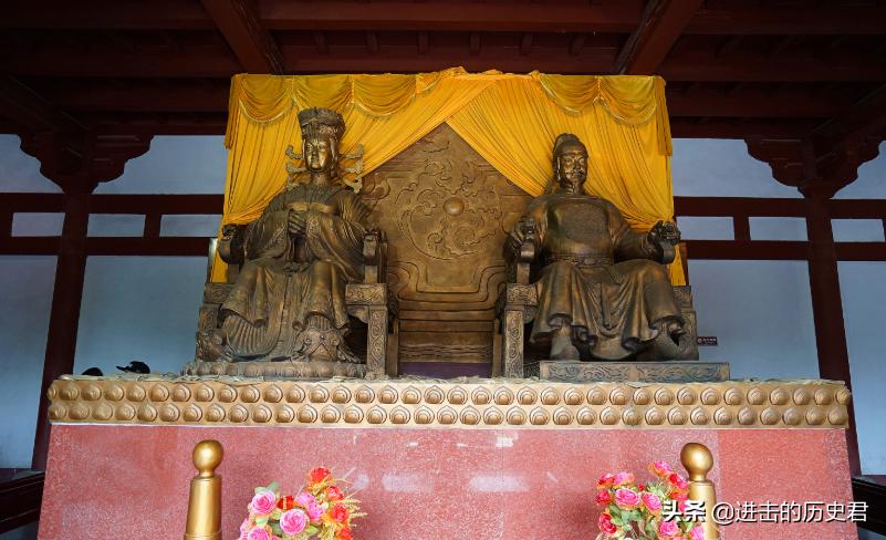 武则天真容画像复原图,为什么武则天的真容在四川