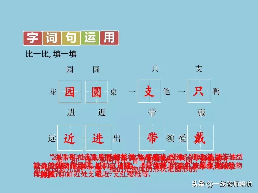部编版二年级上册语文园地三讲解,二年级下册语文园地1-8单元讲解