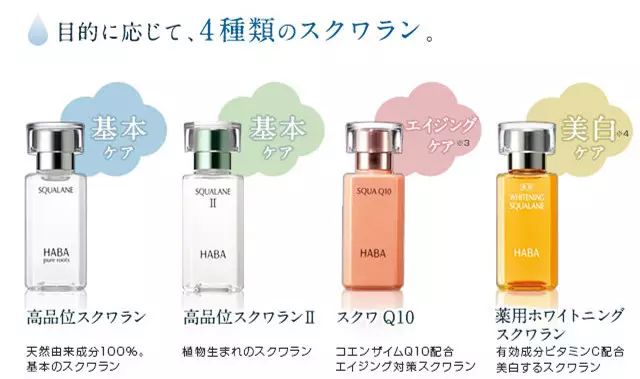 HABA的4大神奇美容油，到底怎么用才最有效？