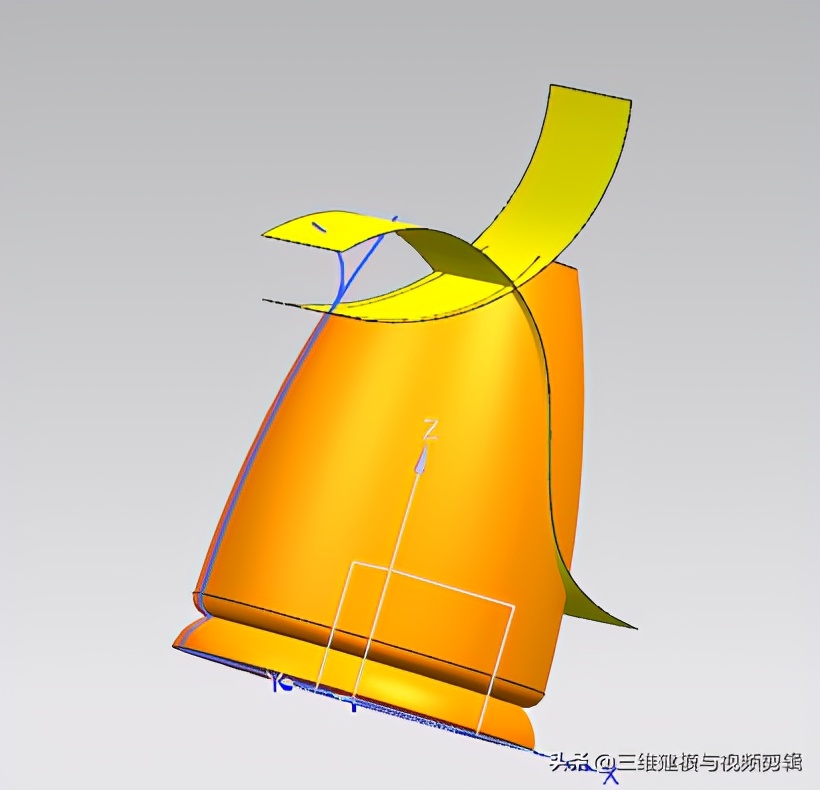 ug曲面之水龙头手把建模视频教程,ug12.0水壶要怎样画