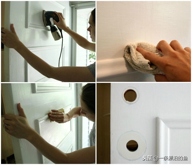 卧室门太丑了怎么改造,怎样使门能焕然一新