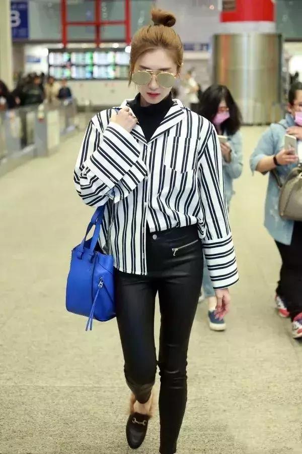 毛衣衬衫高雅上档次,毛衣搭衬衫怎么穿