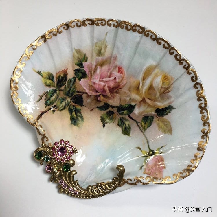 贝壳的创意装饰,漂亮的贝壳做装饰