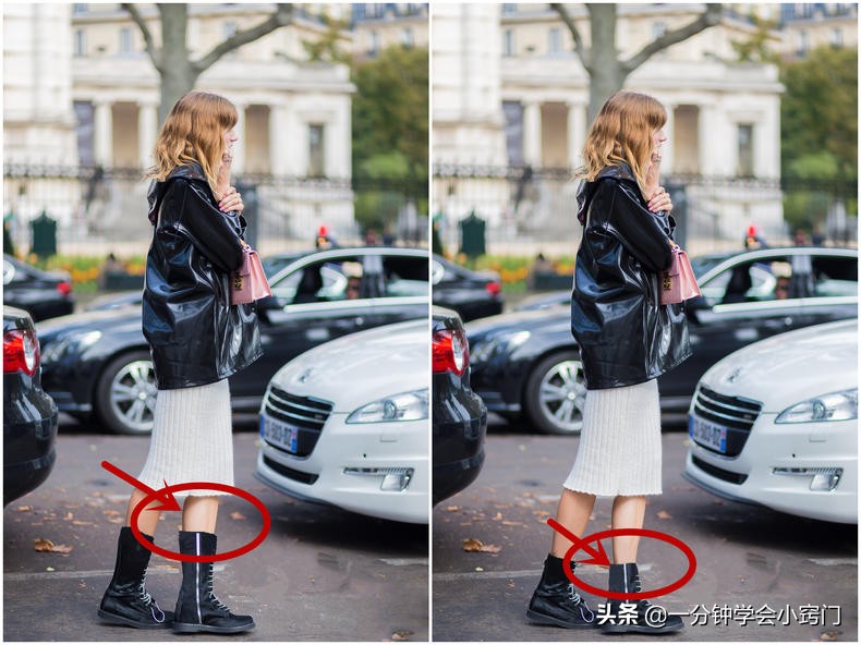 女生小腿粗穿什么高腰靴,不显小腿粗的靴筒