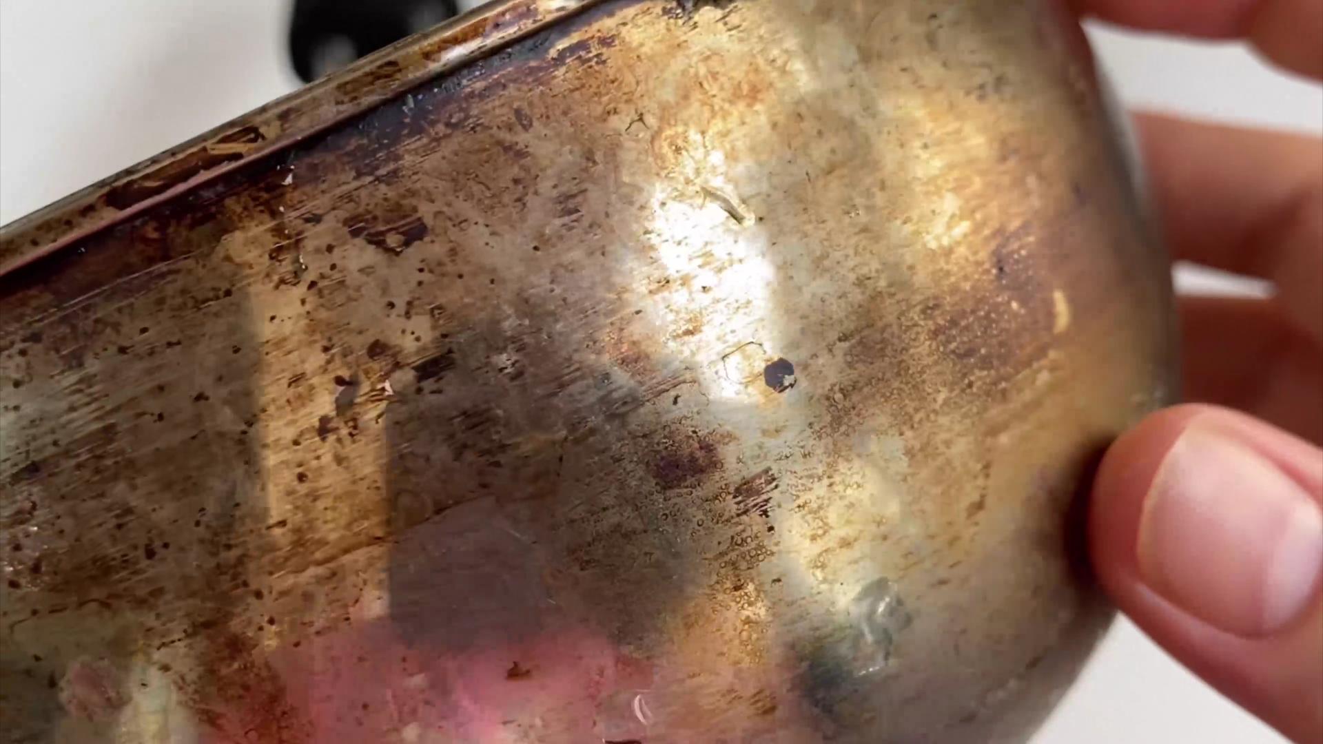 不锈钢锅上的黄渍拿什么能洗掉,怎样去除不锈钢锅的黄渍