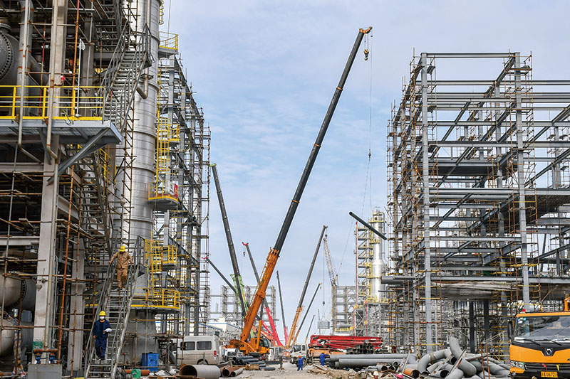 舟山新投产石化基地,探访舟山炼化项目