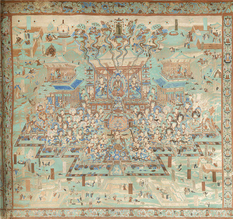 敦煌莫高窟壁画未解之谜,敦煌莫高窟壁画257窟简介