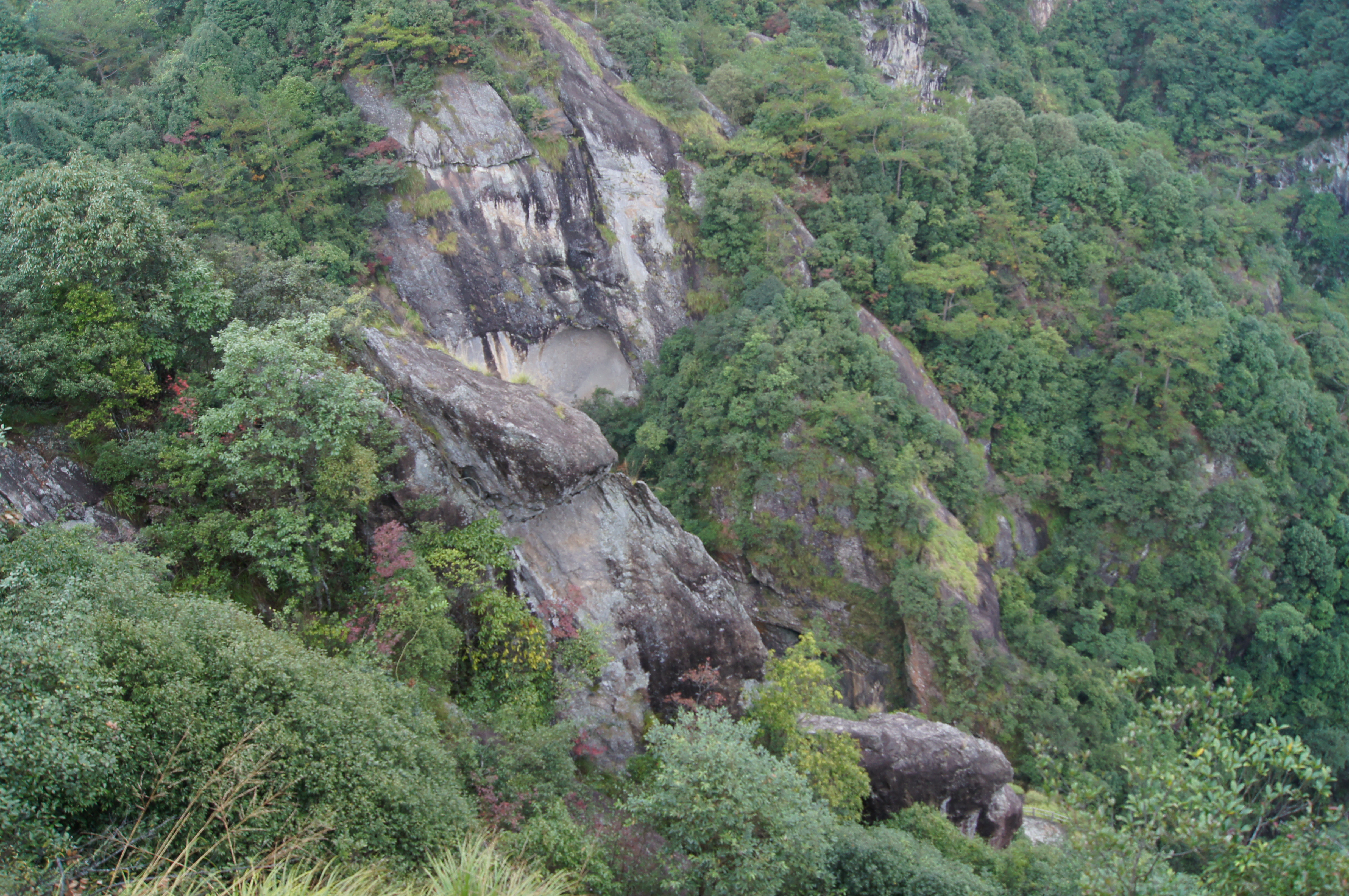 永泰百漈沟瀑布航拍,永泰百漈沟瀑布群