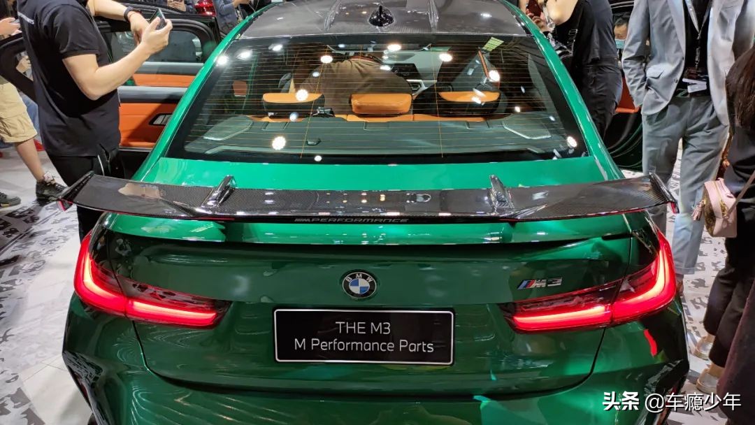 最新款宝马4驱m3,中置四出排气宝马