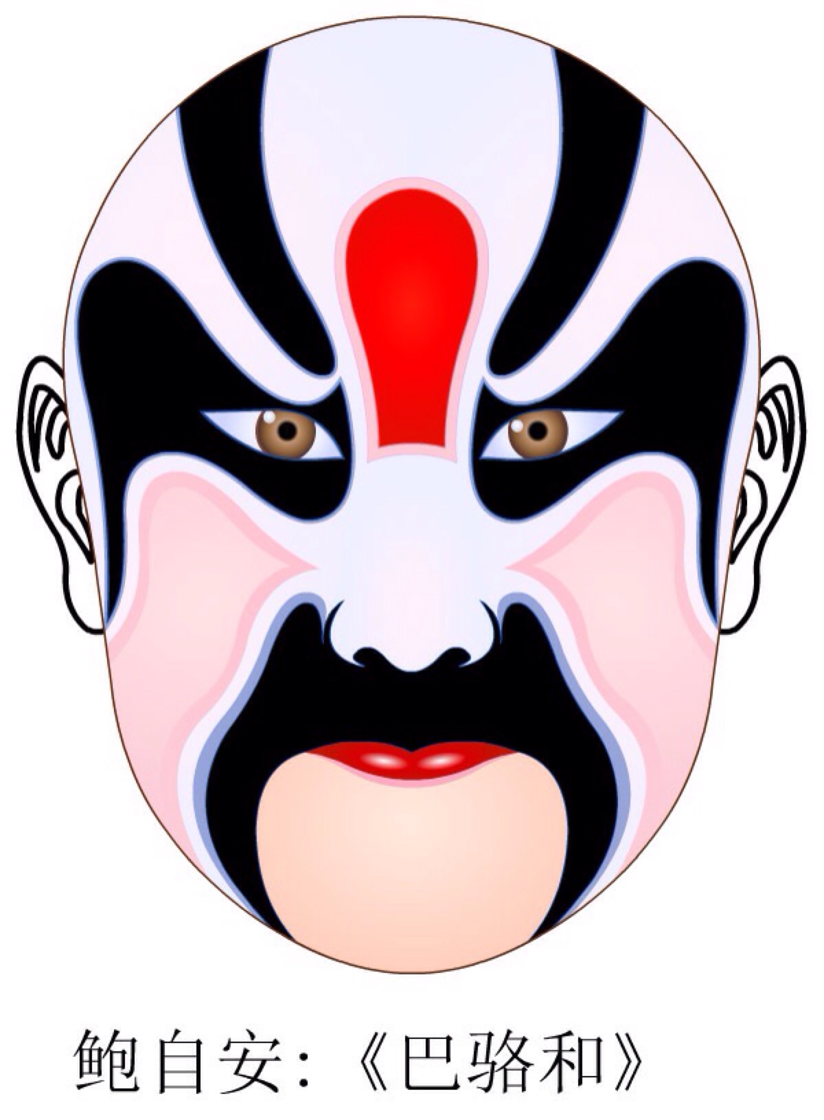 京剧脸谱壁纸高清大图,京剧脸谱剪纸大图