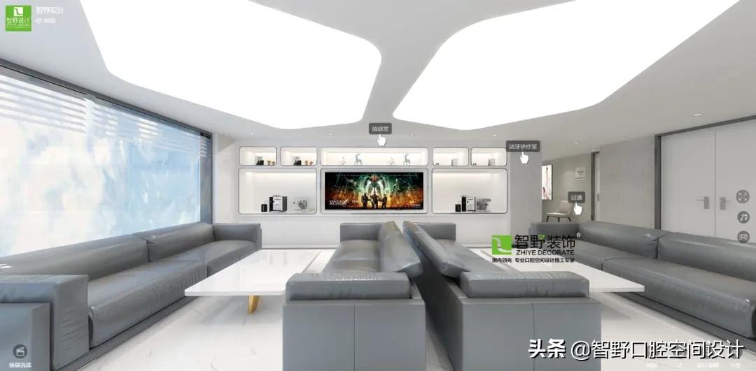 口腔诊所设计方案-牙科诊所空间设计-细腻融于简约的气质美学