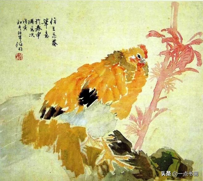 清代画家沈振麟花鸟动物作品欣赏,清代名家山水工笔画作品欣赏