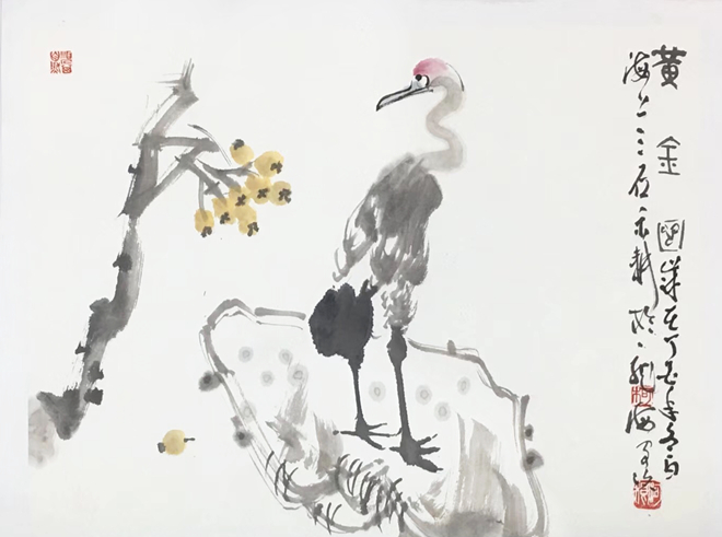 柯和根山水画,南北花鸟画精品欣赏