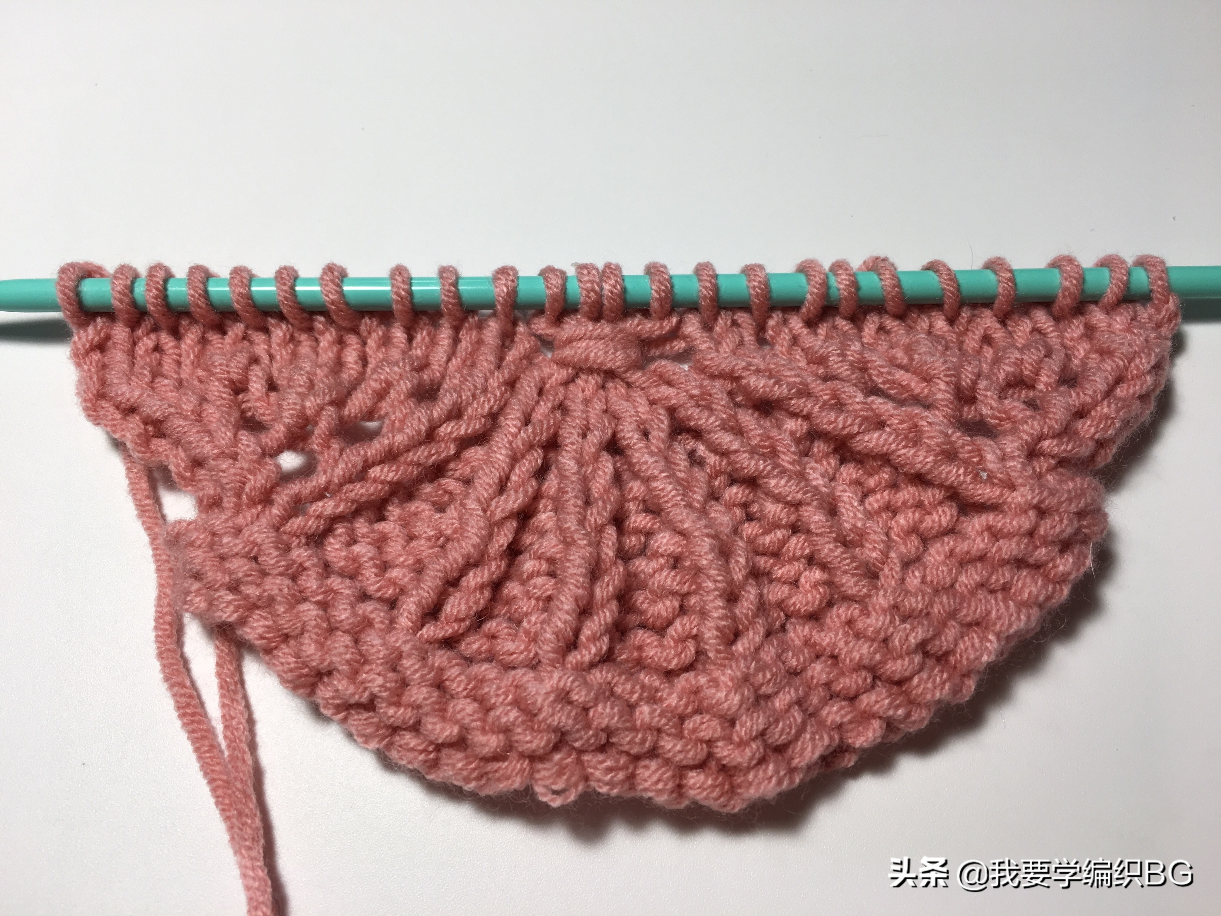 让波浪针变得更美更浪，别错过这款花样，阿尔萨斯扇贝花教程送达