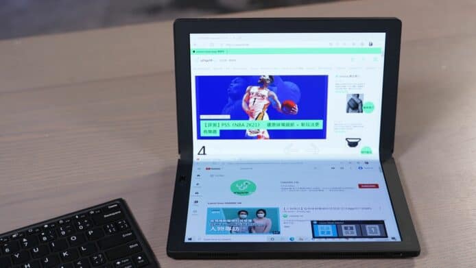 联想thinkpadx1fold512g测评,thinkpadx1fold折叠屏电脑开箱