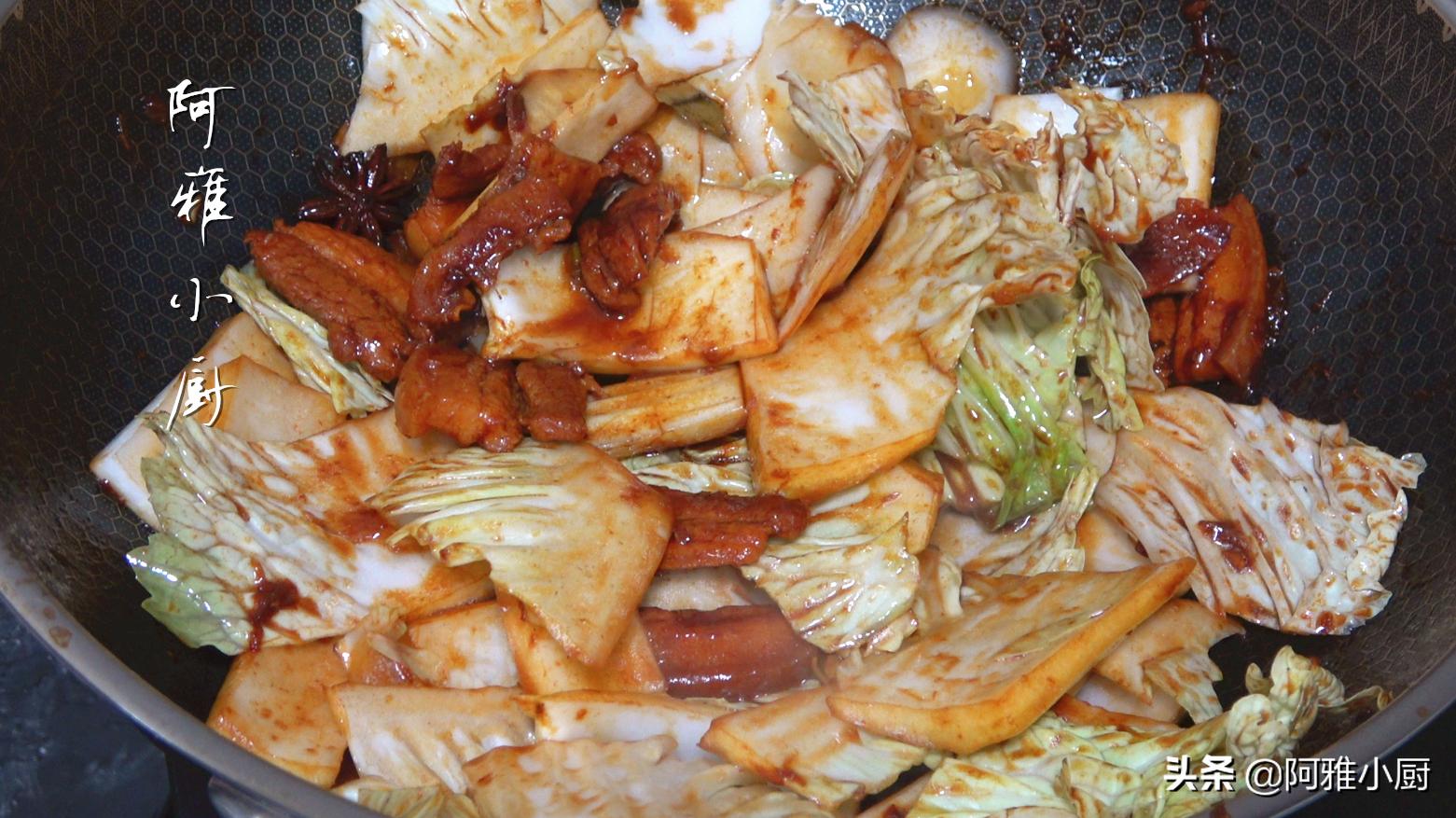 冬天家常菜100道白菜炖粉条,暖胃又下饭的白菜炖粉条