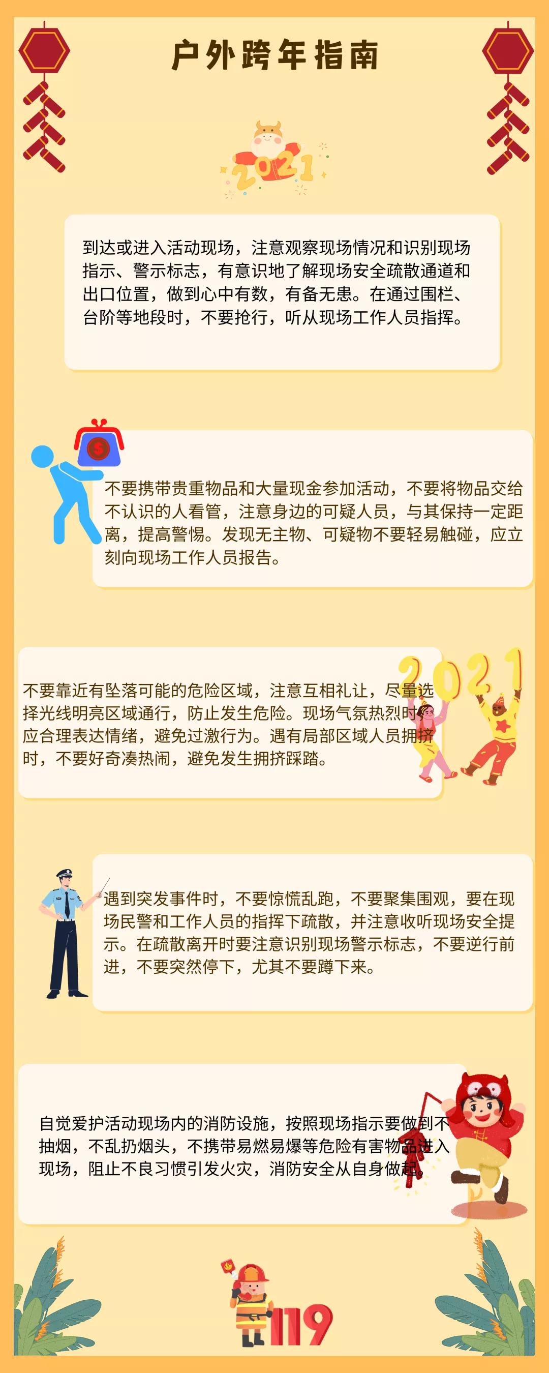 跨年夜防火安全,这份大风天防火安全提示快收好