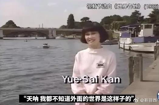 羽西年轻时的照片,十年前羽西