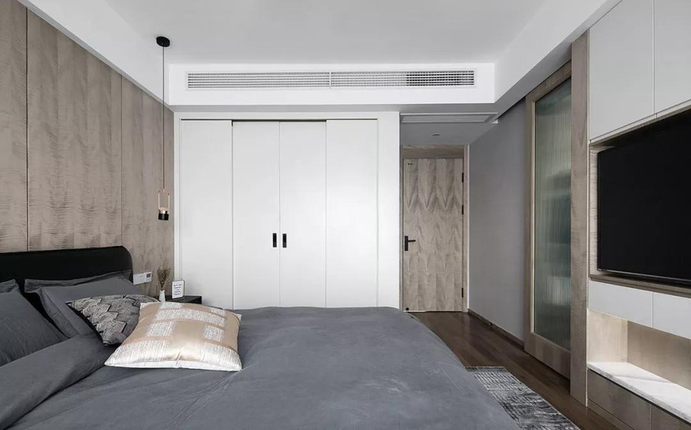 200㎡轻奢大平层：全屋刷漆不凹造型，简简单单，扮靓整个家