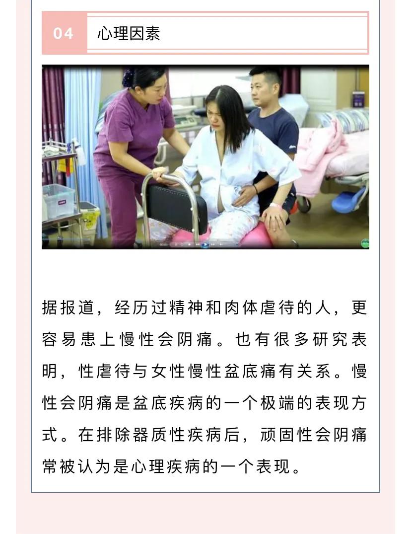 常见疼痛的治疗方案,会阴疼痛的具体表现